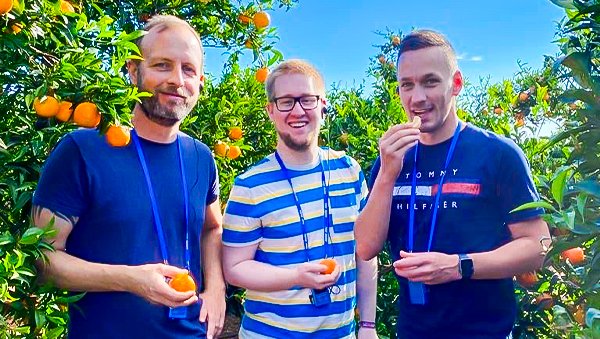 clementinen_f SanLucar fresh clementines with leaves, highlighting their vibrant color, juiciness, and natural freshness.