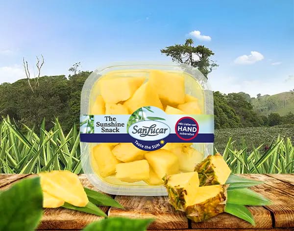 fresh-cut-mesa Fresh-cut produce arranged on a rustic table, showcasing a vibrant assortment of fruits and vegetables.