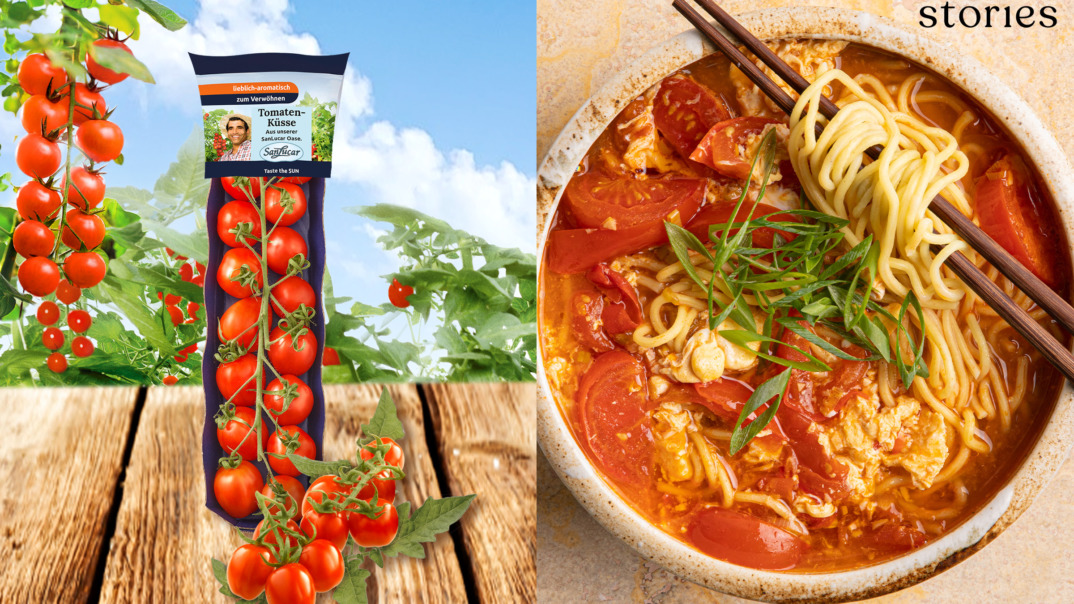 Presse_Kochen und Gewinnen SanLucar *Cook and Win* campaign, encouraging healthy eating with fresh produce and interactive contests.