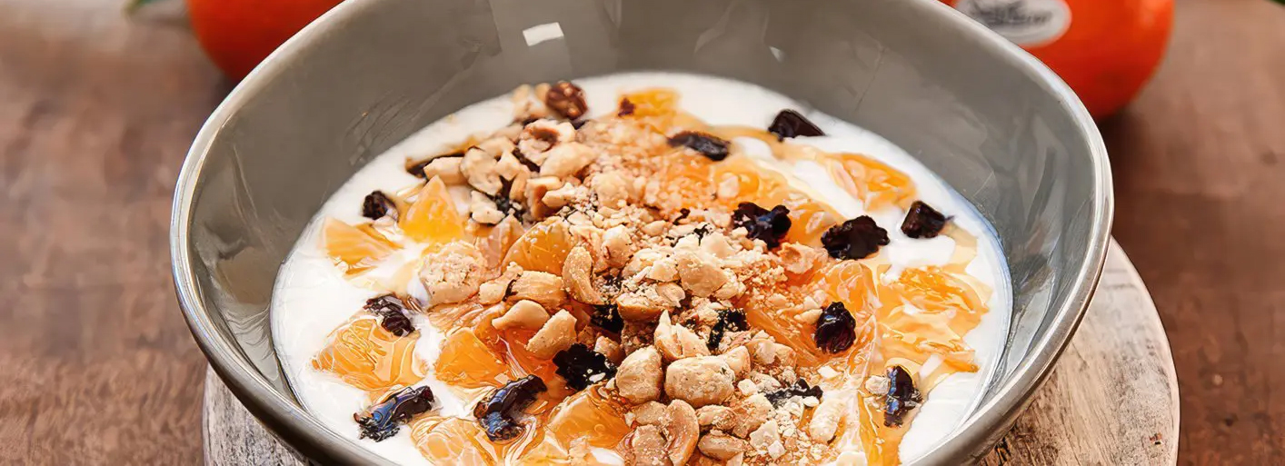 Sweet clementine quark dessert – a creamy and refreshing treat with fresh citrus flavor.
