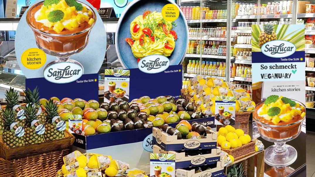 Presse_Veganuary SanLucar supports *Veganuary*, promoting a healthy and sustainable plant-based lifestyle with fresh produce.