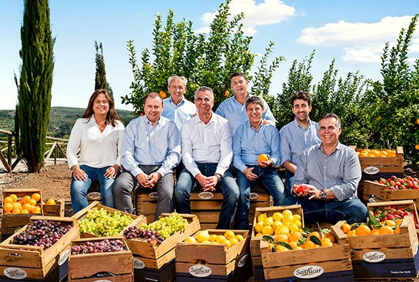 this is sanlucar SanLucar brand representation, showcasing commitment to fresh produce, sustainability, and quality.
