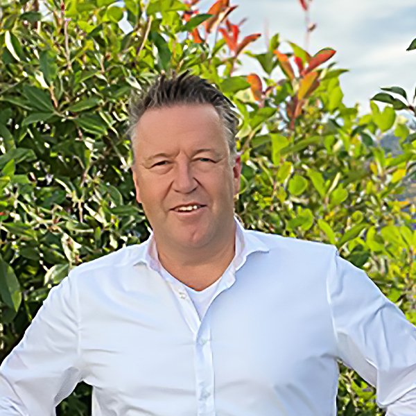 Armin Rehberg, CEO of SanLucar, posing for a professional portrait, representing leadership in sustainable agriculture.
