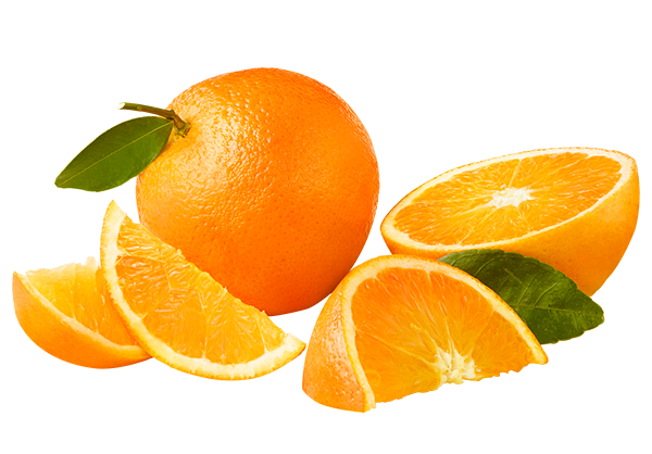 Fresh orange – vibrant, juicy citrus fruit with a bright color and sweet flavor
