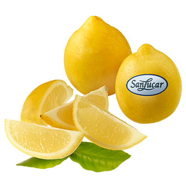 Fresh whole lemons with bright yellow skin, isolated on a white background – zesty and rich in vitamin C.