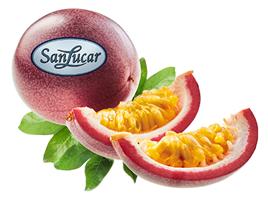 Passion fruit loose logo – a branding icon representing fresh, high-quality passion fruits.