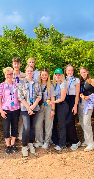 SanLucar apprentices gaining hands-on experience in sustainable agriculture and fresh produce industry.