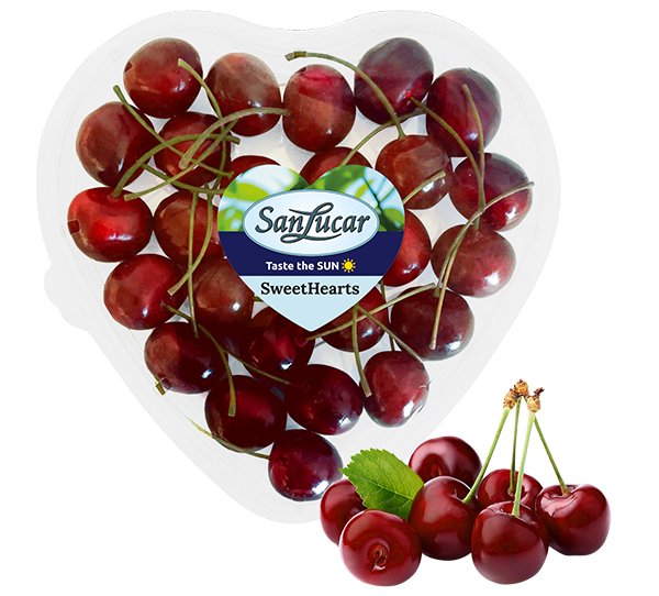 SanLucar Sweet Hearts, a selection of fresh and juicy fruits for a naturally sweet treat.