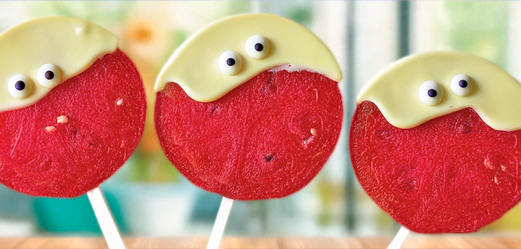 Süße Melonen-Monster_header_3 Suse watermelon monster carving with playful design and vibrant colors